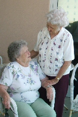 Sisters Doug and Dah