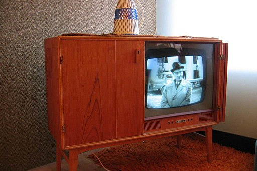 Early console television