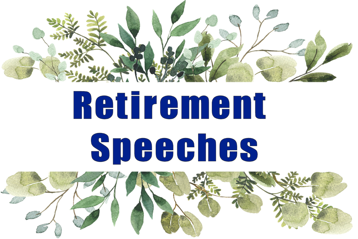 retirement speeches