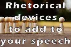 Rhetoricall devices to add