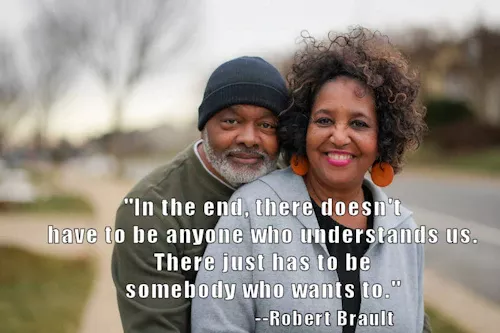 older couple smiling